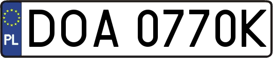 DOA0770K