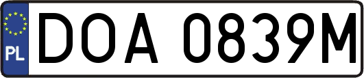 DOA0839M