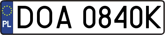 DOA0840K