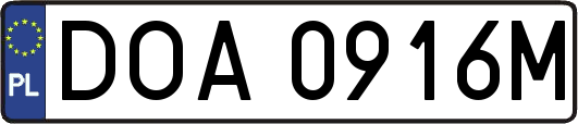 DOA0916M