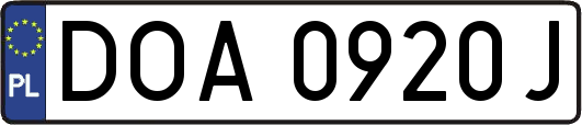 DOA0920J