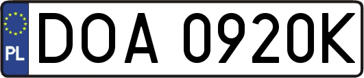 DOA0920K
