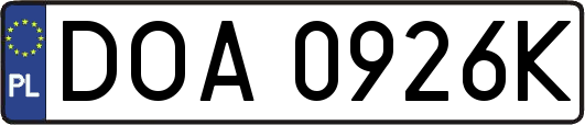 DOA0926K