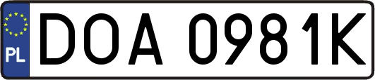 DOA0981K