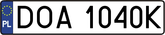 DOA1040K
