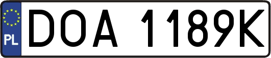 DOA1189K