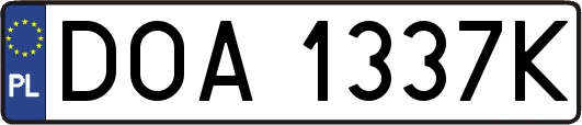DOA1337K