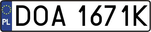 DOA1671K
