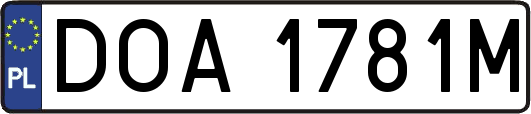 DOA1781M