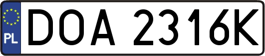 DOA2316K