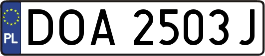 DOA2503J