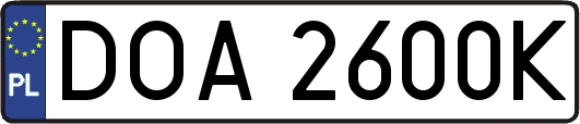 DOA2600K