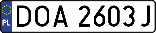 DOA2603J