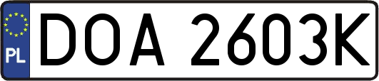 DOA2603K