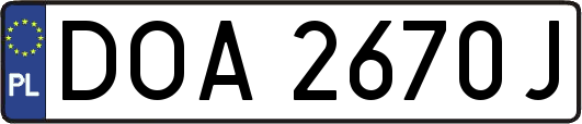 DOA2670J