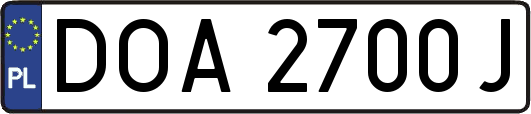 DOA2700J