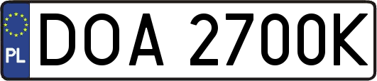 DOA2700K