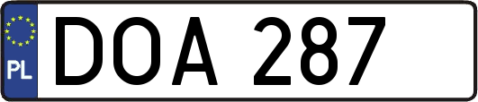 DOA287