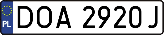 DOA2920J