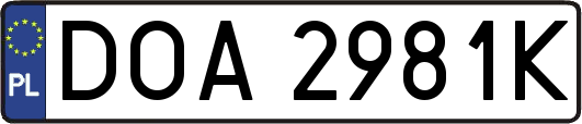 DOA2981K