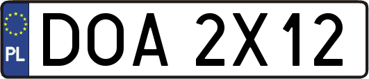 DOA2X12