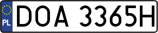 DOA3365H