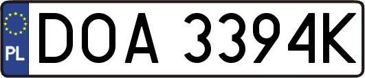 DOA3394K