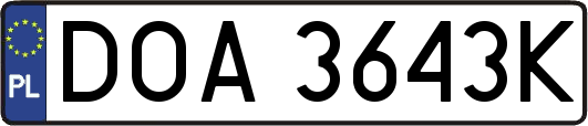 DOA3643K