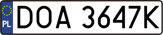DOA3647K