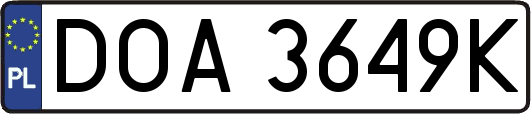 DOA3649K
