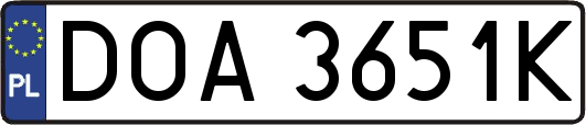 DOA3651K