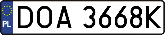 DOA3668K