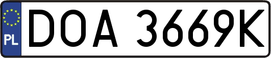 DOA3669K