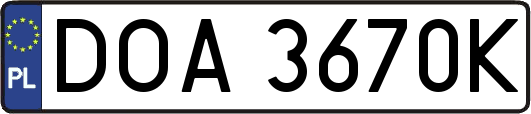 DOA3670K
