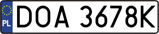 DOA3678K