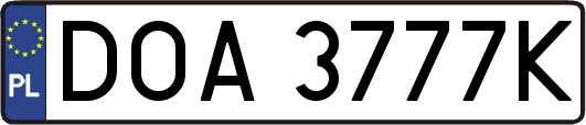 DOA3777K