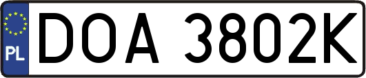 DOA3802K