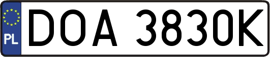 DOA3830K