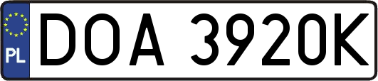 DOA3920K