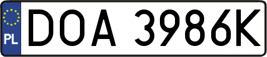 DOA3986K