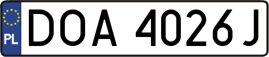DOA4026J