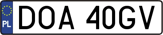 DOA40GV