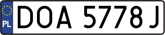 DOA5778J