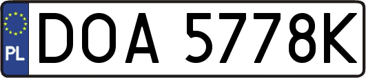 DOA5778K