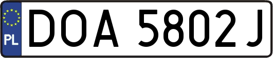 DOA5802J