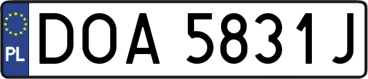 DOA5831J