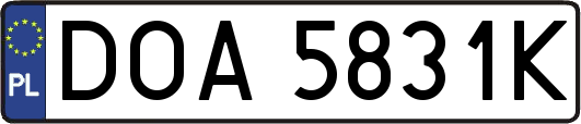 DOA5831K