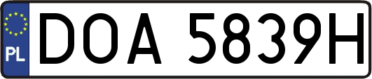 DOA5839H