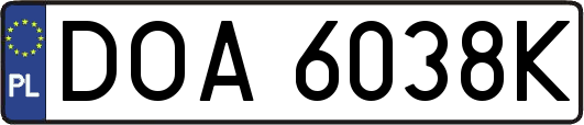 DOA6038K