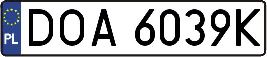 DOA6039K